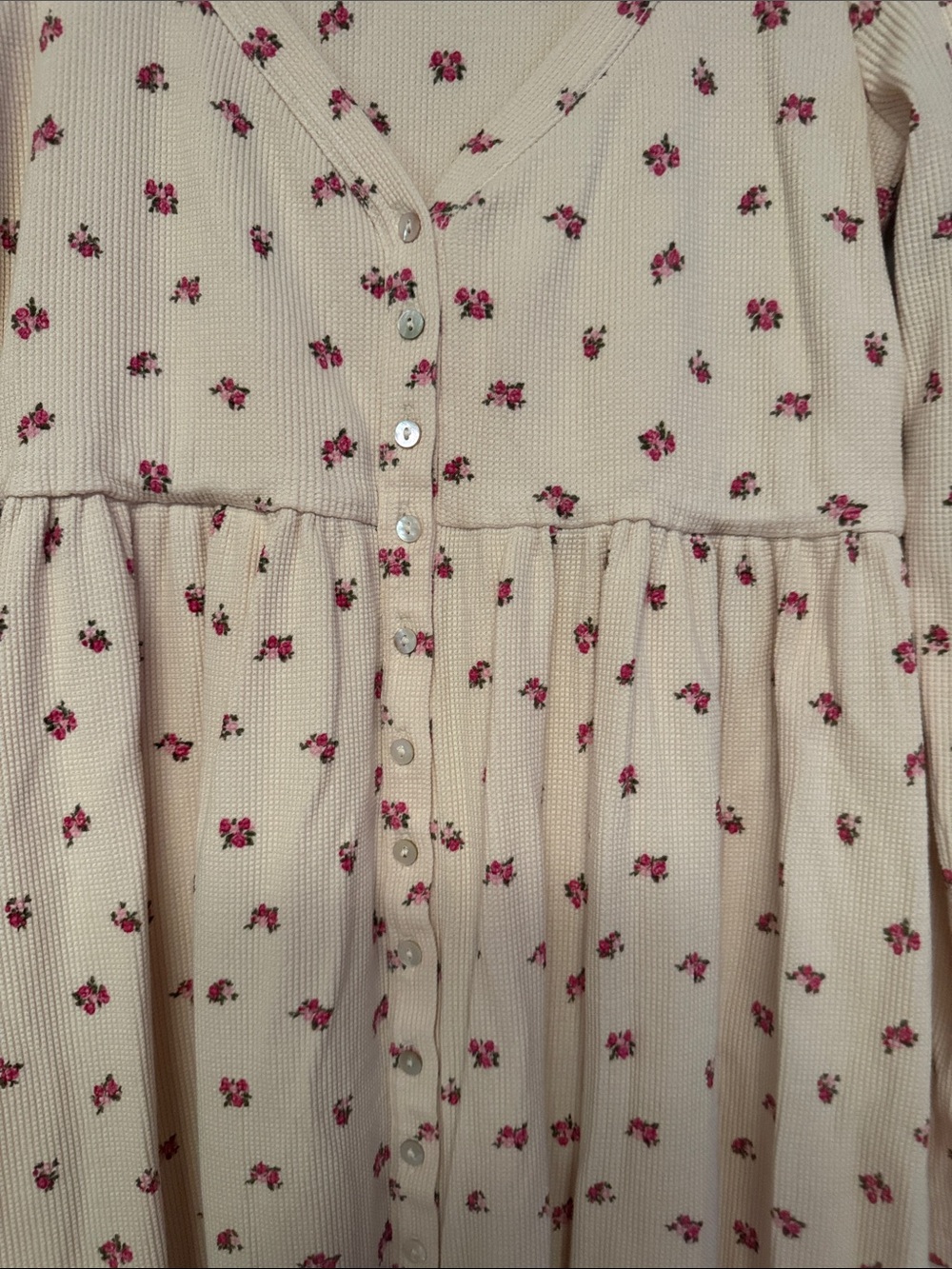 Hatch The Printed Waffle Nursing Dress - Picture 10 of 15